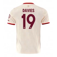 Pánský Fotbalový dres Bayern Munich Alphonso Davies #19 2024-25 Třetí Krátký Rukáv